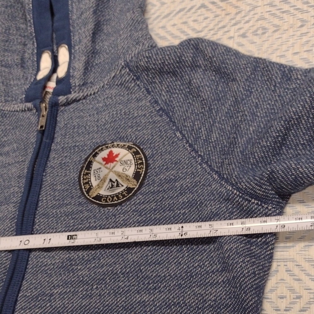 Blue Hooded Sweatshirt - Picture 8 of 13